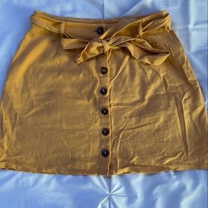 Women’s Button Up Skirt w/ Tie